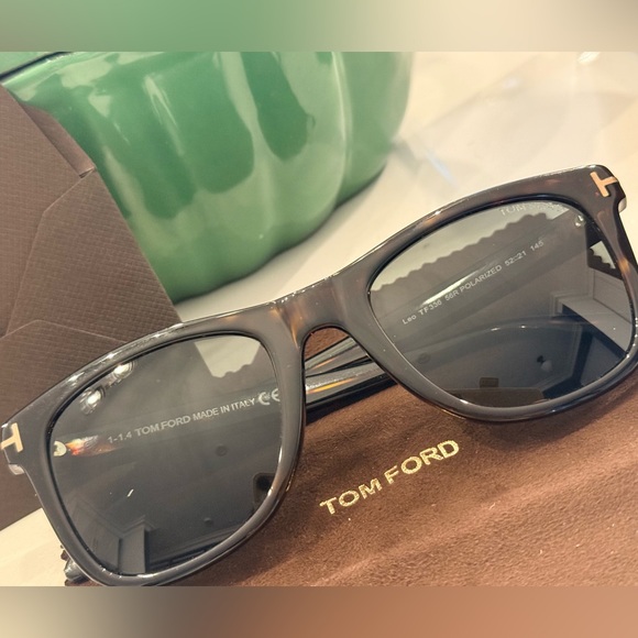 Authentic Tom Ford - Leo TF336 56R Polarized 52 21 145 - Picture 2 of 6